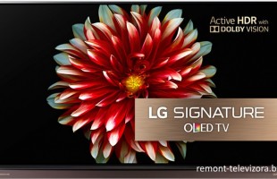 ремонт телевизора LG OLED65G7V